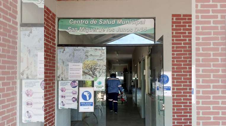 Centro de salud San Miguel de los Junos.