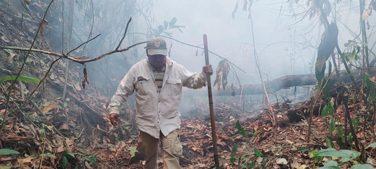 Los incendios descontrolados ponen en aprietos a pobladores de Rurrenabaque 