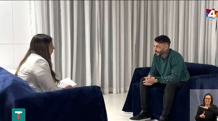 Marset reaparece en una entrevista en Uruguay/Foto: Canal 4
