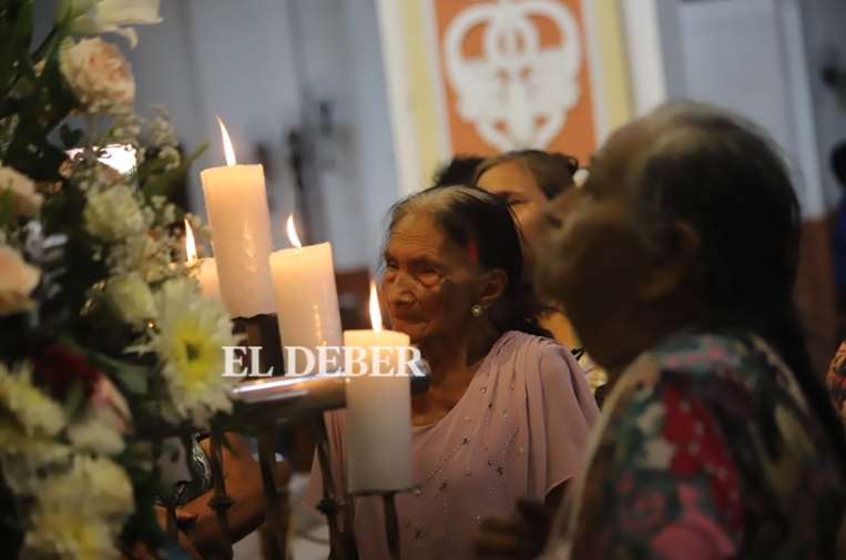 La Virgen de Cotoca visita la Catedral. Foto: Jorge Gutiérrez