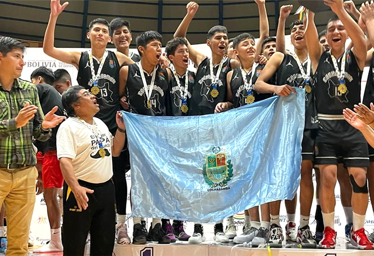 Santa Cruz and Cochabamba are crowned champions of the Basketball Federation Cup