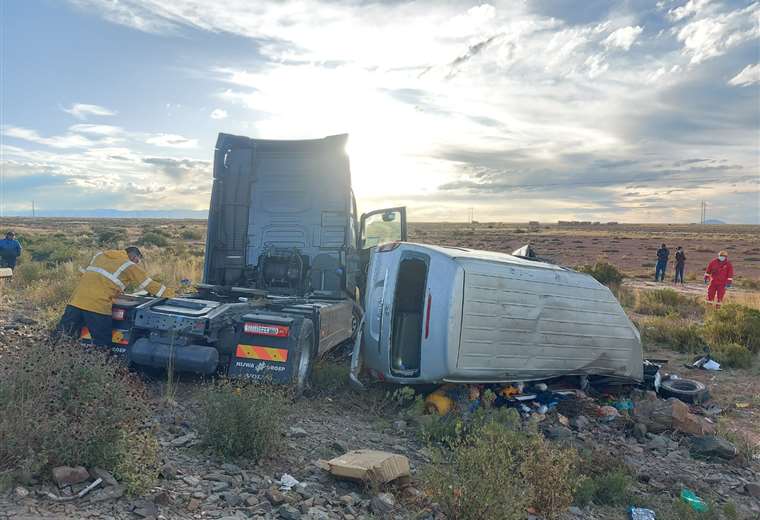 12 people die in an accident on the Oruro - Pisiga route