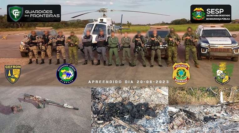 Operativo policial en Mato Grosso /GEFron