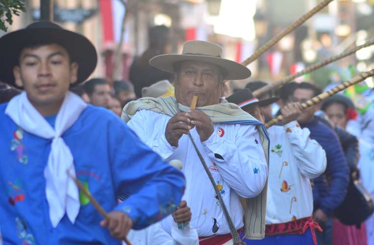 Festejos en Tarija /Foto: APG Noticias