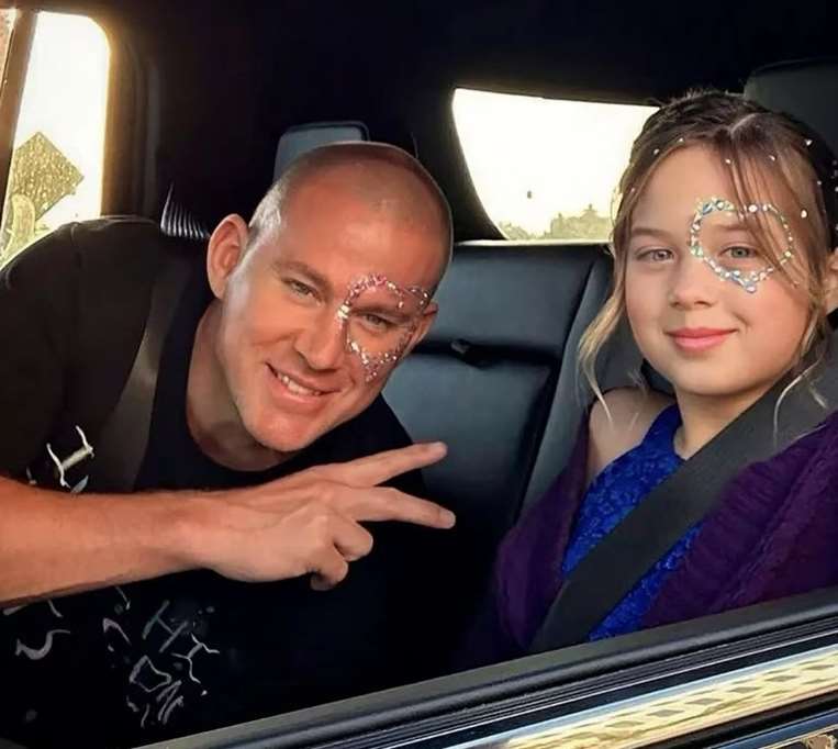 Channing Tatum y su hija de ida al concierto de Taylor Swift