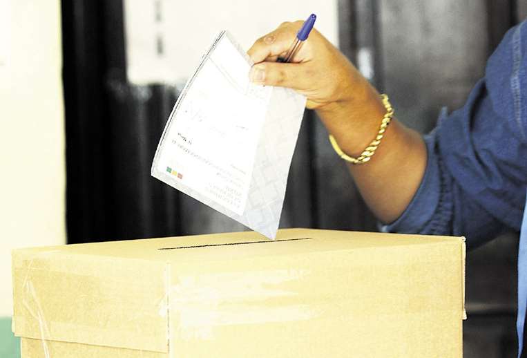 Votación en Bolivia