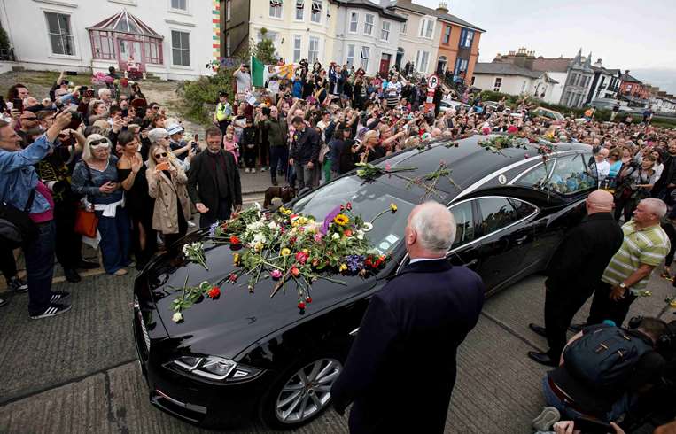 Irlanda despide a Sinead O'Connor /Foto: AFP