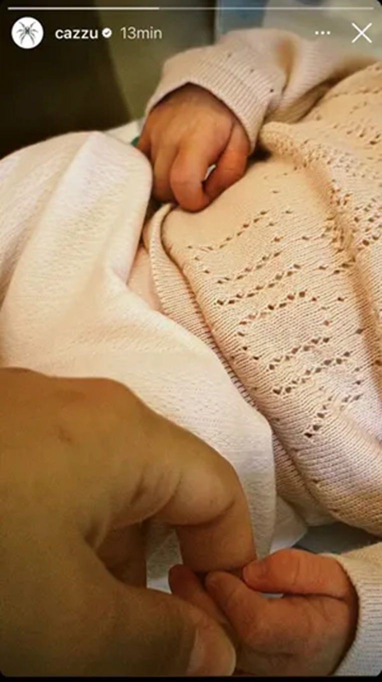Cazzu comparte nueva foto de su bebé vía Instagram