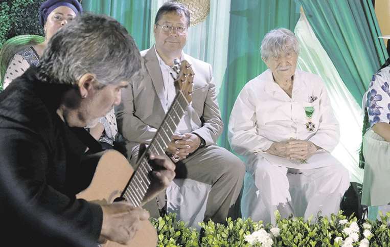 Lorgio Vaca brilló en la inauguración de la Casa de Las Culturas en Santa Cruz