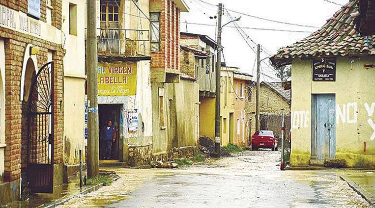 El municipio cochabambino de Tacachi tiene 634 habitantes