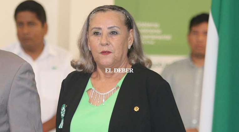 Jovita Micaela Cuéllar Sandóval, secretaria de Seguridad Ciudadana/Foto: Fuad Landívar