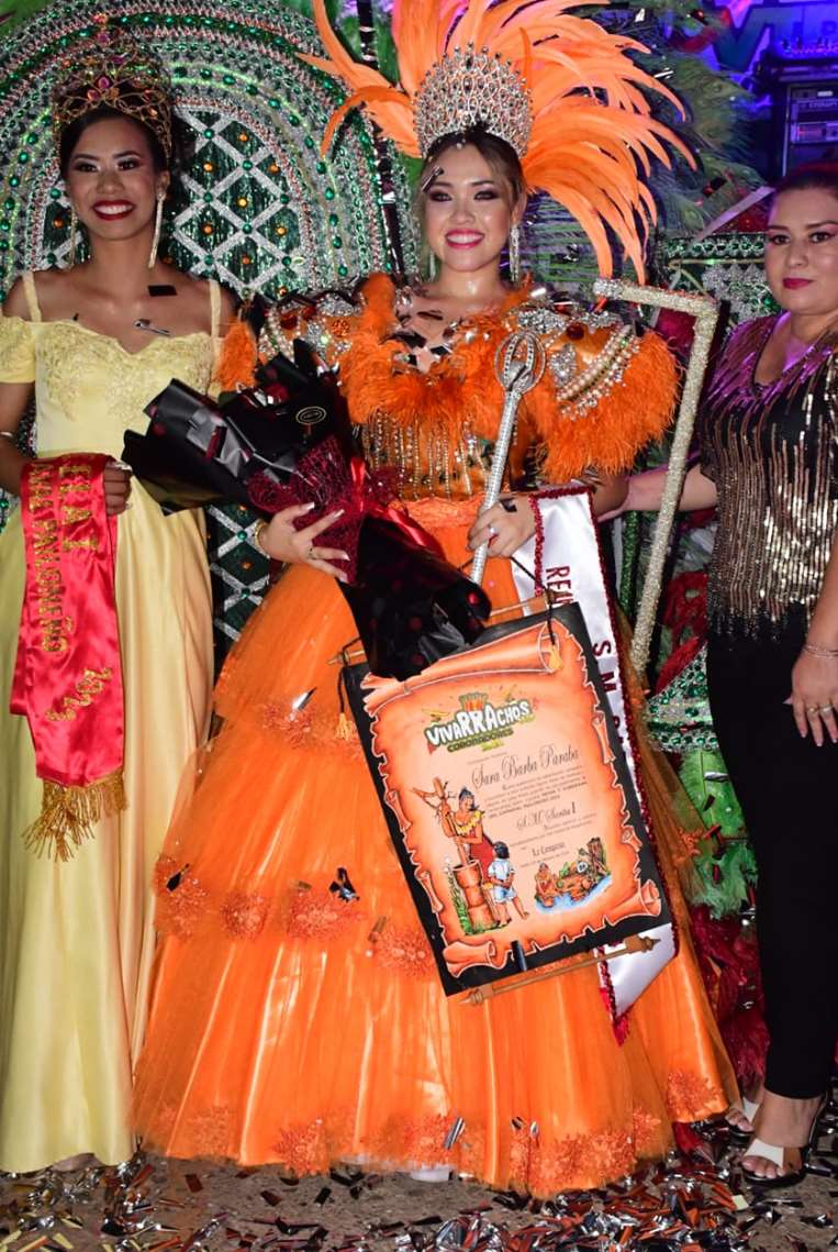 Coronaron a la reina del Carnaval de Pailón/Foto: Hubert Vaca
