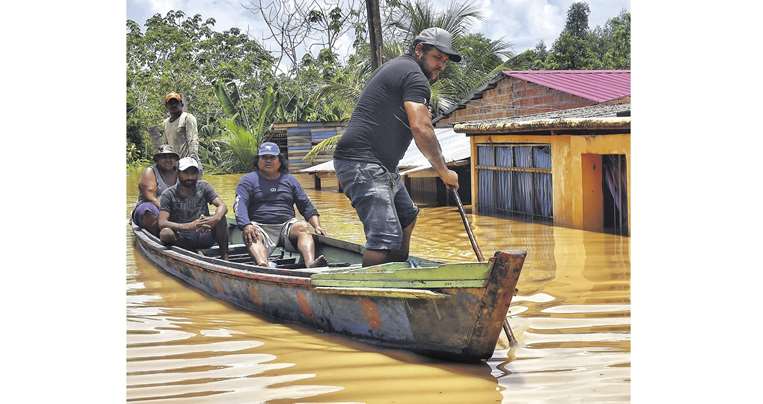 Inundaciones en Cobija 
