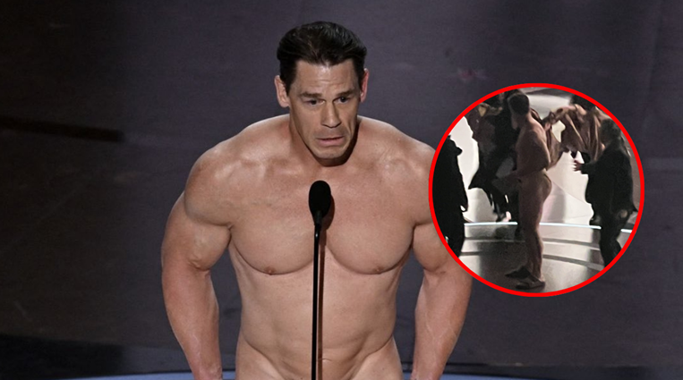 John Cena se desnuda en los Oscar 2024