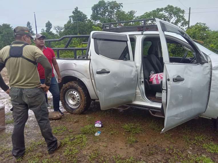 Camioneta que llevaba material censal a Beni fue arrastrada por una riada