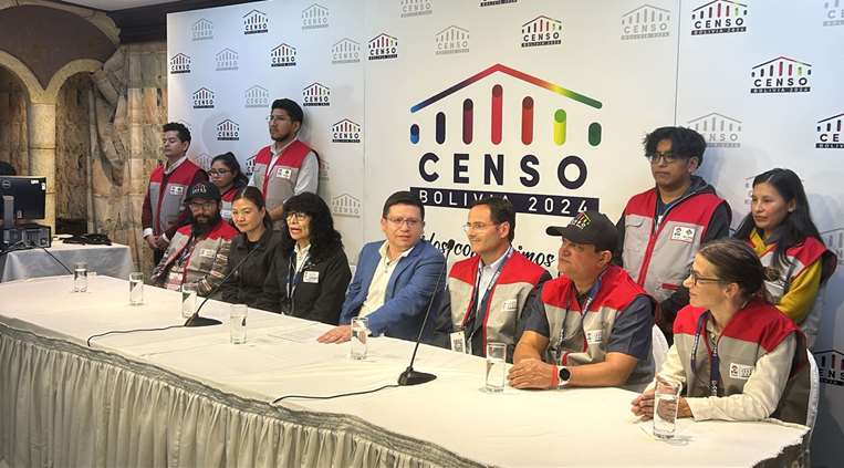Informe  del censo en La Paz
