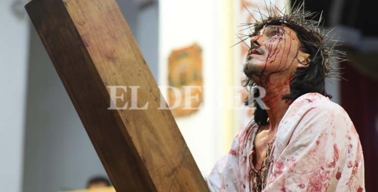 Este Vienes Santos se recuerda la pasión y muerte de Jesús. Foto. Ricardo Montero 