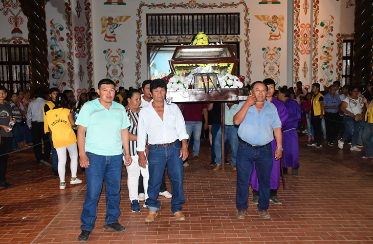 Mucha fe y devoción en Pailón durante Semana Santa. Foto. Hubert Vaca 