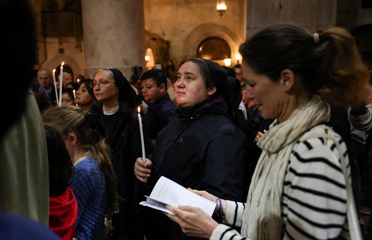 Semana Santa en Jerusalén /Foto: AFP