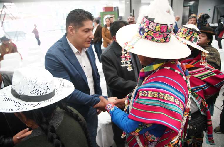 Nuevos ministros de Bolivia /Foto: APG Noticias