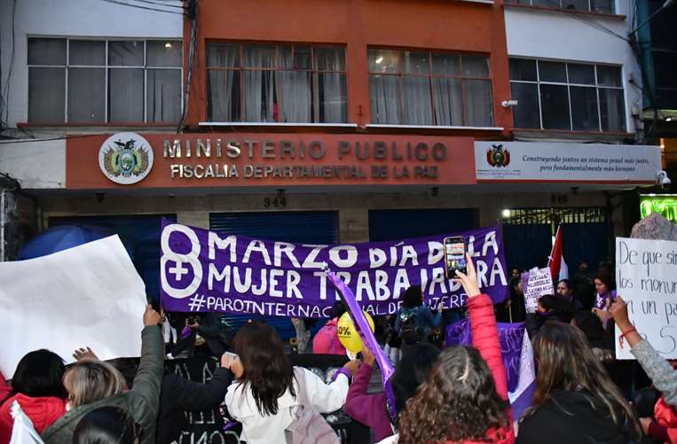 Marchas por el Día Internacional de la Mujer en las ciudades del eje central