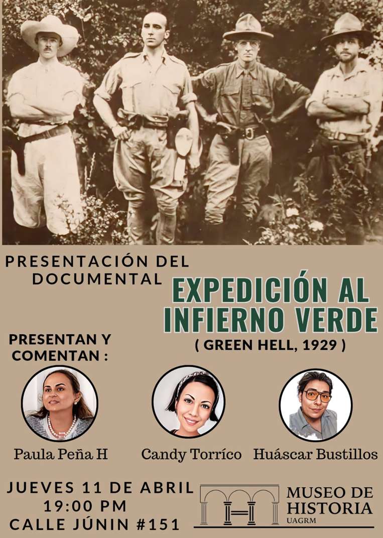 Documental Expedición Al Infierno Verde (Green Hell, 1929)