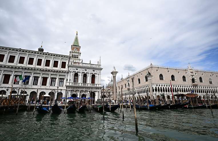 Plaza de San Marcos en Venecia / AFP
