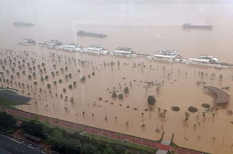 Vista aérea de la la ciudad de Qingyuan, en la provincia de Guangdong / AFP