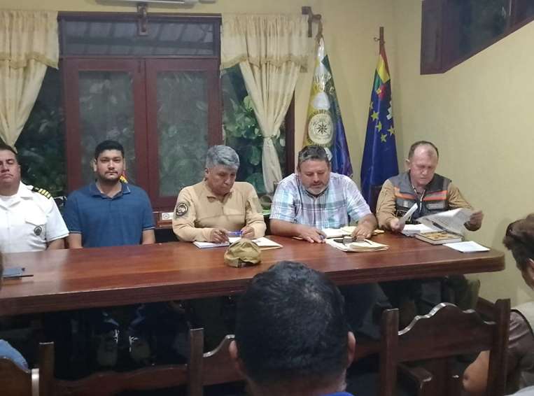 Reunión de dirigentes de Guayaramerín con autoridades de Gobierno