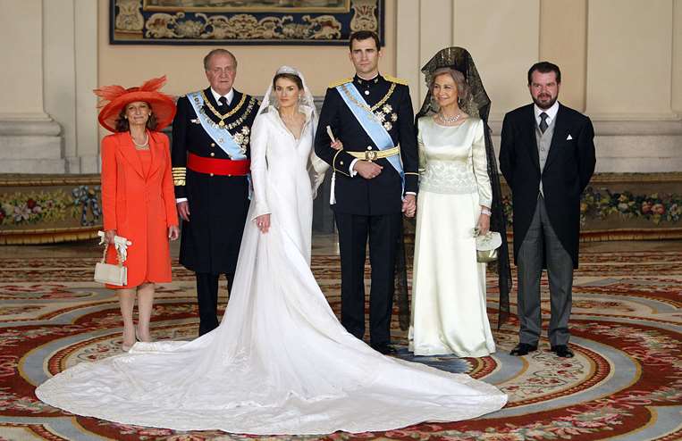 La princesa de Asturias, Leticia Ortiz, y su marido, Felipe de Borbón / AFP