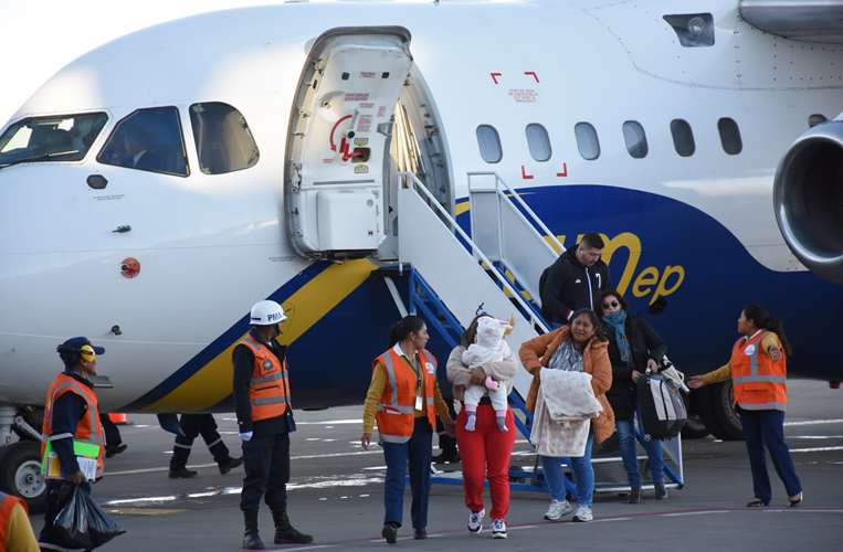 Transporte Aéreo Militar (TAM-EP) inició operaciones con un vuelo inaugural a Cobija/APG