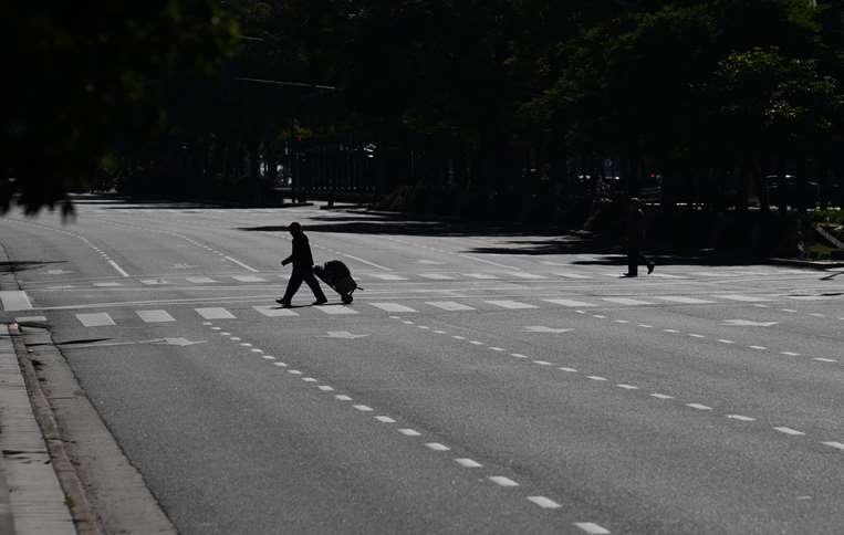 Calles vacías en Buenos Aires, Argentina /Foto: AFP