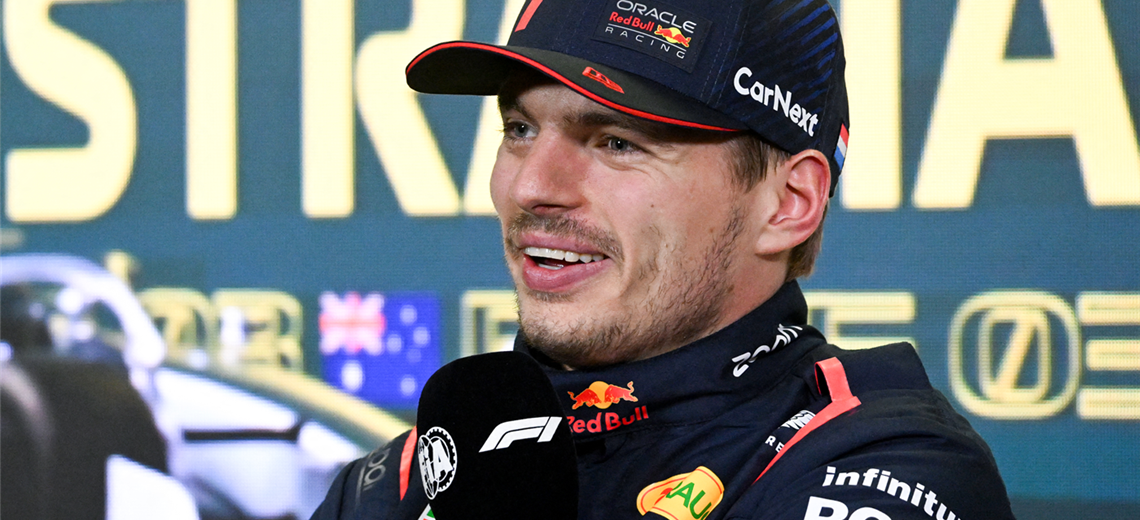 Verstappen takes pole position at the Australian GP