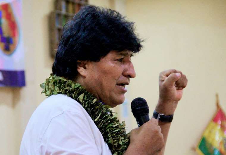 Evo Morales: «Si no luchamos, los señores de la muerte habrán triunfado».