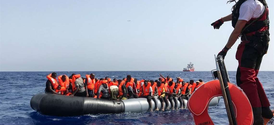 More than 90 migrants, including 40 minors, rescued off the Libyan coast