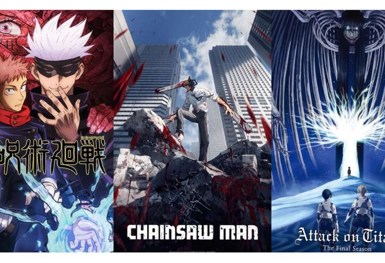 Jujutsu Kaisen, Chainsaw Man y Attack on Titan tendrán anuncios en el