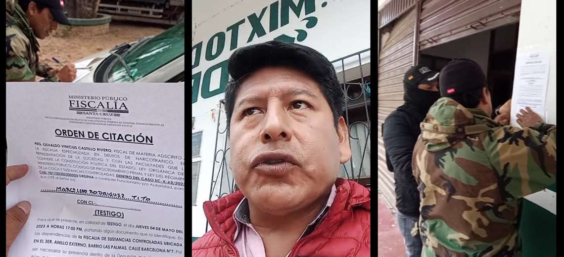 A journalist from Radio Omega in Yapacaní is summoned to testify for interviewing a person who reported an alleged robbery