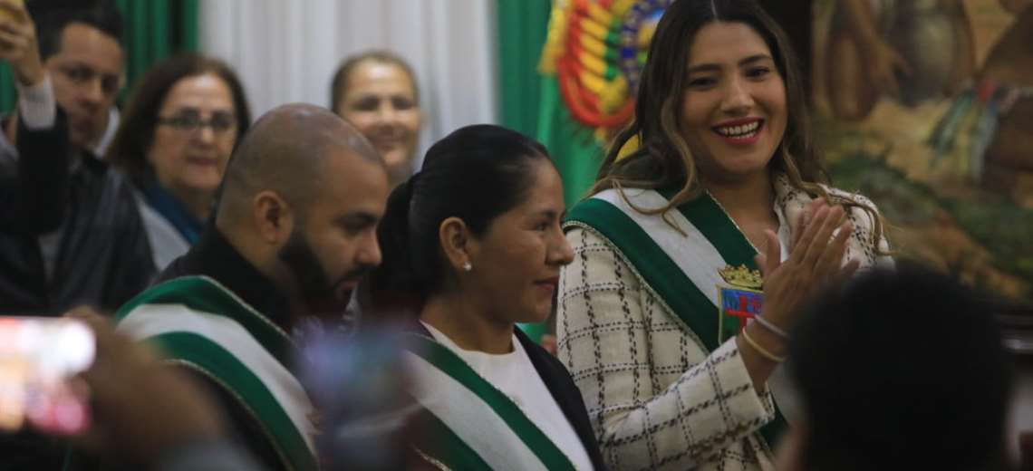 Gabriela Garz n es la nueva presidenta del Concejo Municipal de