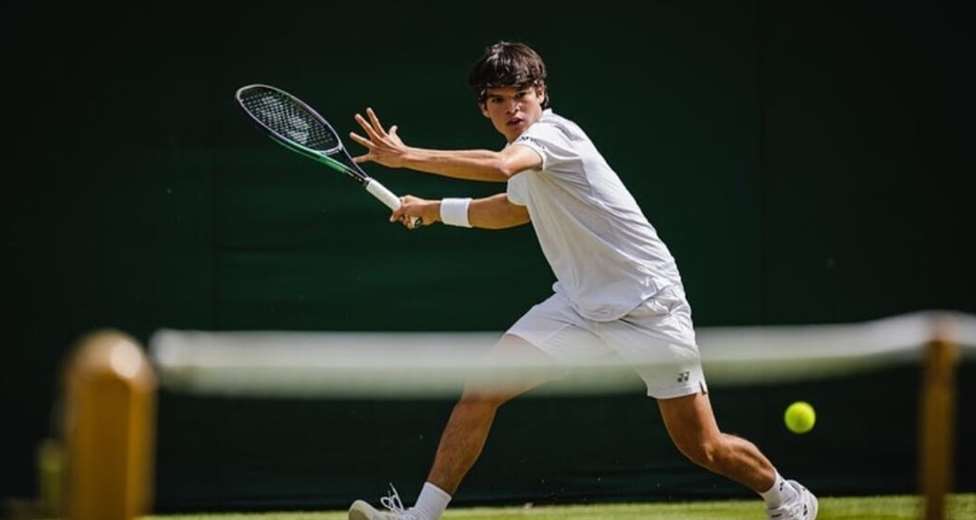 Wimbledon Junior: Juan Carlos Prado fell on his debut