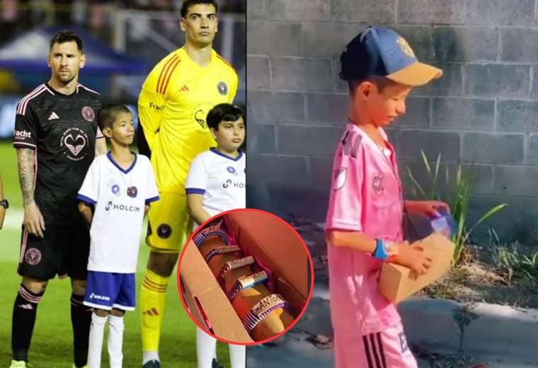 Niño Salvadoreño Cumple Su Sueño De Conocer A Lionel Messi Le Regaló Unas Manillas Para Sus 6242