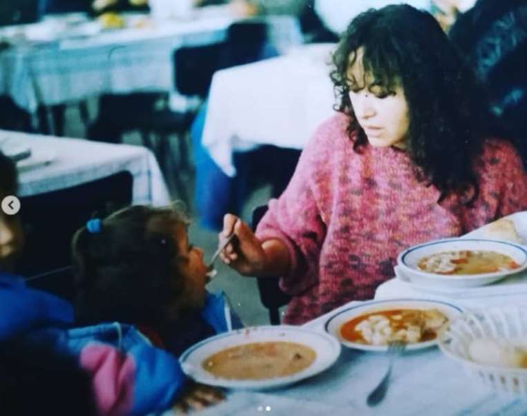 La futura mejor chef de Latinoamérica con su mamá, Julieta Salas