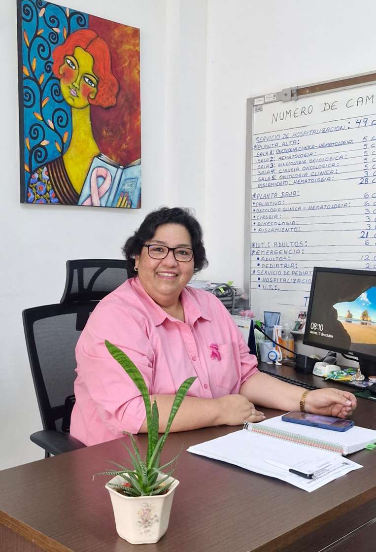 Gloria Rodríguez, directora del IOOB