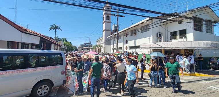 Marcha del sector salud