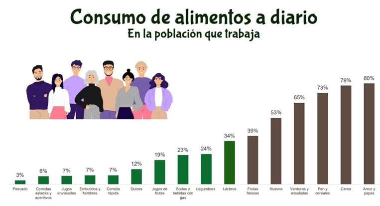 Hábitos de consumo de alimentos en Santa Cruz 2024 /ICE