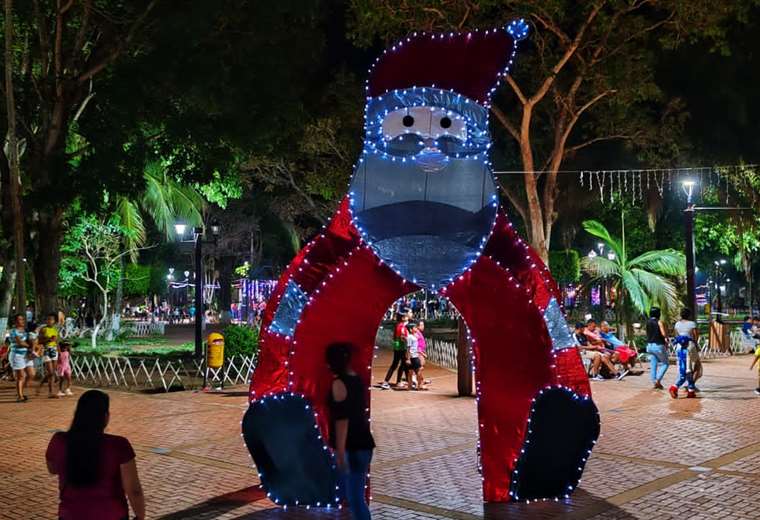 Navidad en San Ignacio de Velasco. Foto: Wally Palacios