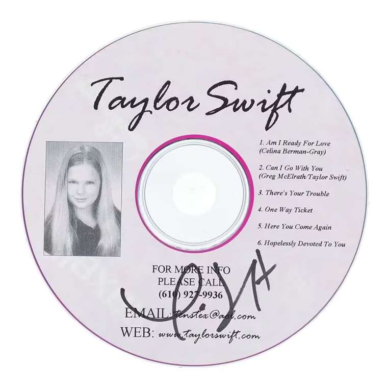 Disco inédito de Taylor Swift.