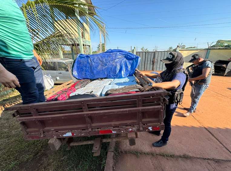 La droga fue secuestrada en Guayaramerín