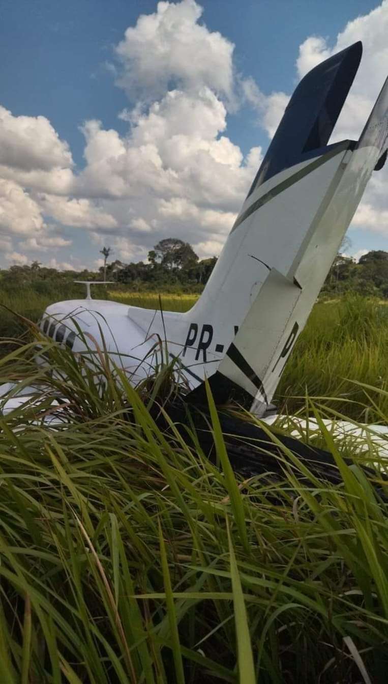 La avioneta cayó en Guayaramerín