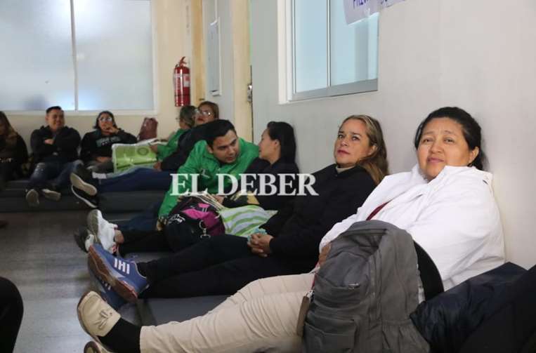 Huelga de hambre en la Maternidad Percy Boland | Foto: Juan Carlos Torrejón