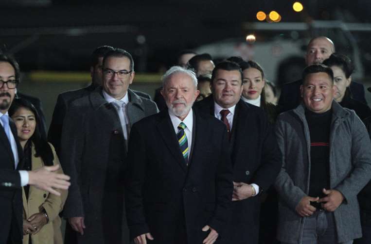 Lula Da Silva ya está en Bolivia